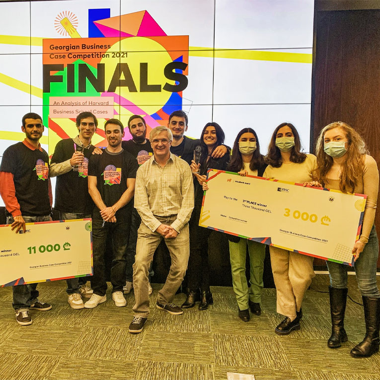 ESM Elebi Saqartvelos Biznesqeisebis Konkursi 2021 Is Gamarjvebulebi Gaxdnen